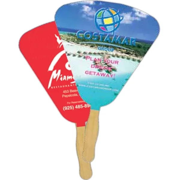 Sandwiched Hand Fan - Spot Color - Sandwiched Hand Fan - Spot Color - Image 2 of 14