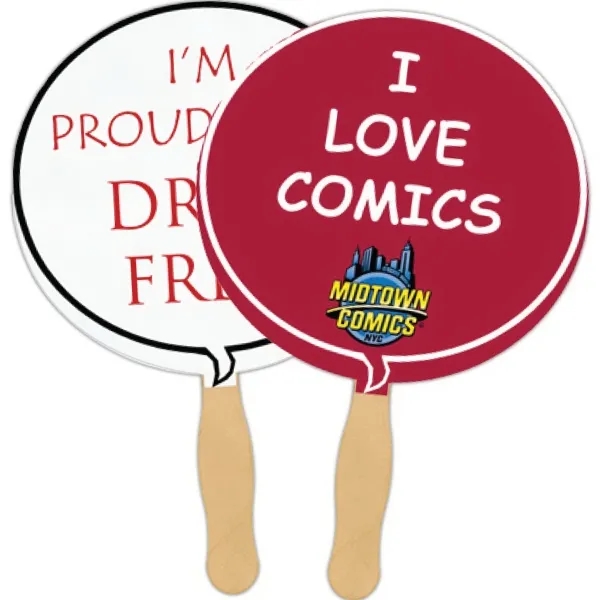 Sandwiched Hand Fan - Spot Color - Sandwiched Hand Fan - Spot Color - Image 13 of 14
