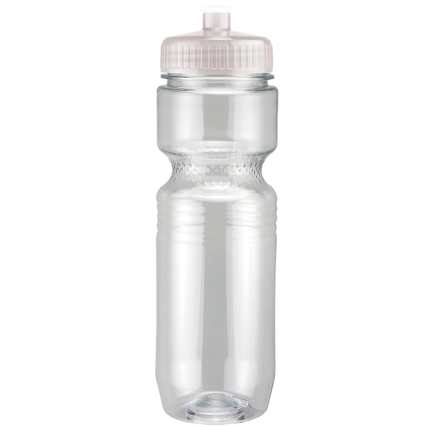 26oz Translucent Jogger Bottle with Push Pull Lid - 26oz Translucent Jogger Bottle with Push Pull Lid - Image 4 of 229