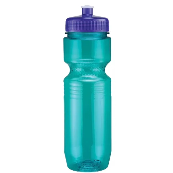 26oz Translucent Jogger Bottle with Push Pull Lid - 26oz Translucent Jogger Bottle with Push Pull Lid - Image 71 of 229