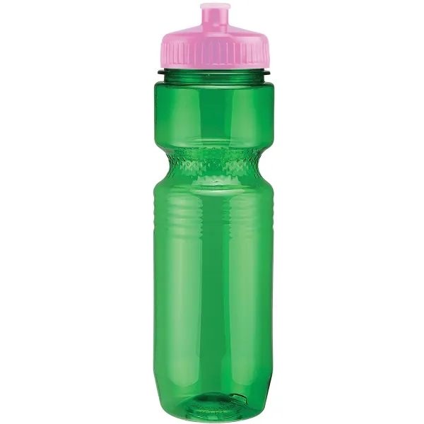 26oz Translucent Jogger Bottle with Push Pull Lid - 26oz Translucent Jogger Bottle with Push Pull Lid - Image 111 of 229