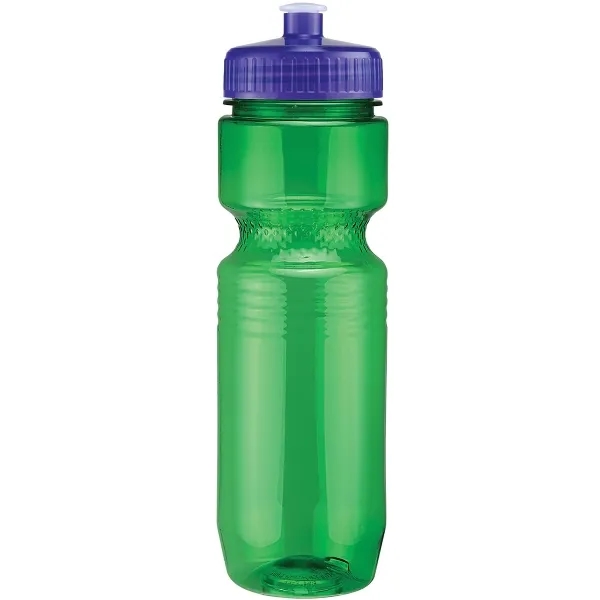 26oz Translucent Jogger Bottle with Push Pull Lid - 26oz Translucent Jogger Bottle with Push Pull Lid - Image 121 of 229