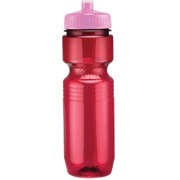 26oz Translucent Jogger Bottle with Push Pull Lid - 26oz Translucent Jogger Bottle with Push Pull Lid - Image 137 of 229