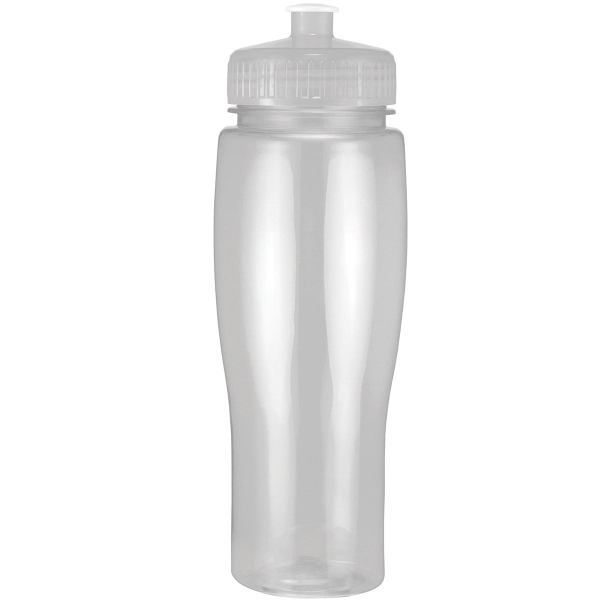 24oz Translucent Contour Bottle with Push Pull Lid - 24oz Translucent Contour Bottle with Push Pull Lid - Image 3 of 93