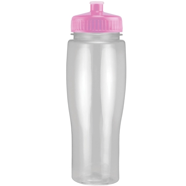 24oz Translucent Contour Bottle with Push Pull Lid - 24oz Translucent Contour Bottle with Push Pull Lid - Image 5 of 93