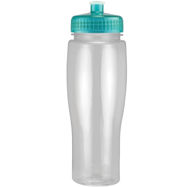 24oz Translucent Contour Bottle with Push Pull Lid - 24oz Translucent Contour Bottle with Push Pull Lid - Image 7 of 93
