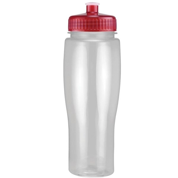 24oz Translucent Contour Bottle with Push Pull Lid - 24oz Translucent Contour Bottle with Push Pull Lid - Image 11 of 93