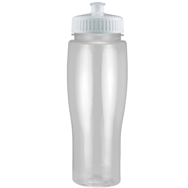 24oz Translucent Contour Bottle with Push Pull Lid - 24oz Translucent Contour Bottle with Push Pull Lid - Image 12 of 93