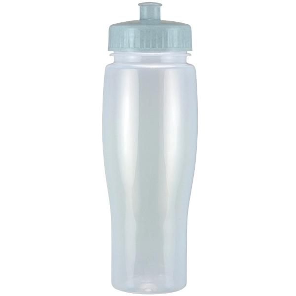 24oz Translucent Contour Bottle with Push Pull Lid - 24oz Translucent Contour Bottle with Push Pull Lid - Image 17 of 93