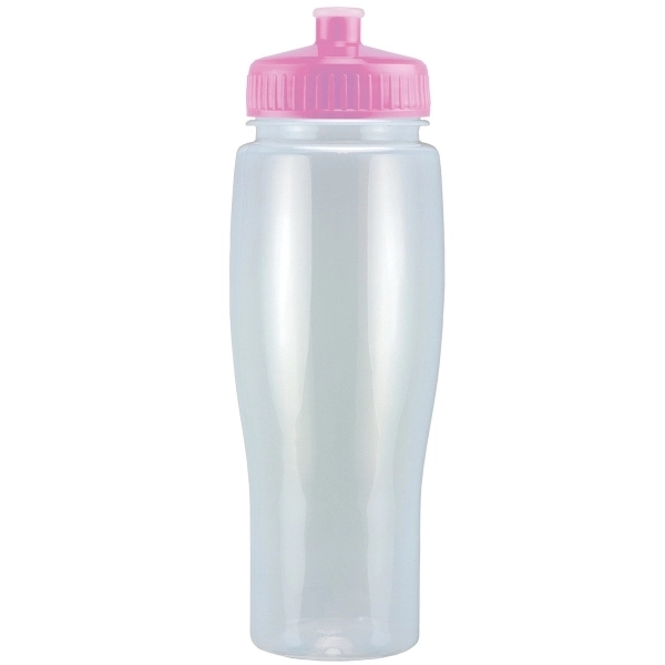 24oz Translucent Contour Bottle with Push Pull Lid - 24oz Translucent Contour Bottle with Push Pull Lid - Image 18 of 93