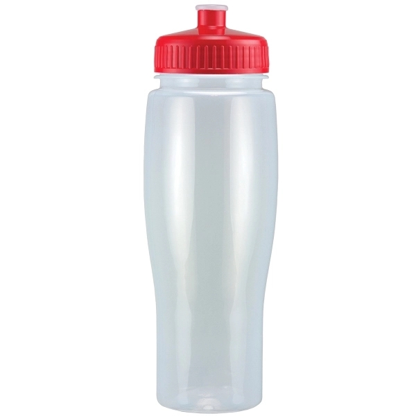 24oz Translucent Contour Bottle with Push Pull Lid - 24oz Translucent Contour Bottle with Push Pull Lid - Image 19 of 93
