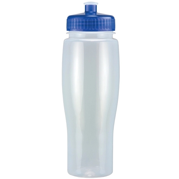 24oz Translucent Contour Bottle with Push Pull Lid - 24oz Translucent Contour Bottle with Push Pull Lid - Image 21 of 93