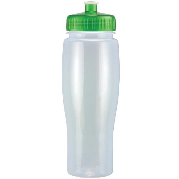24oz Translucent Contour Bottle with Push Pull Lid - 24oz Translucent Contour Bottle with Push Pull Lid - Image 22 of 93