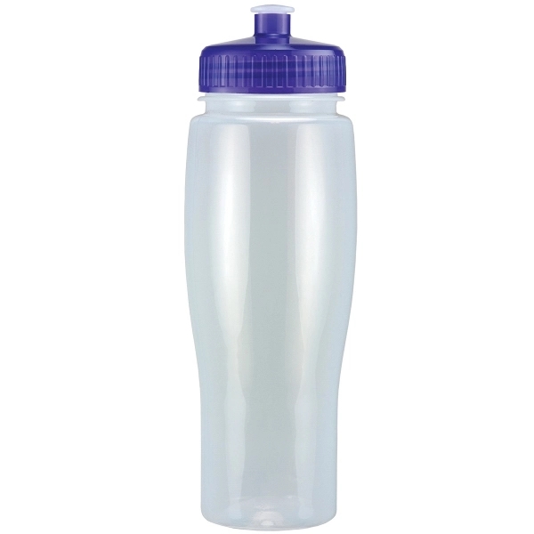24oz Translucent Contour Bottle with Push Pull Lid - 24oz Translucent Contour Bottle with Push Pull Lid - Image 23 of 93
