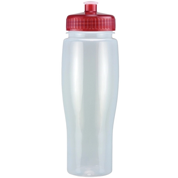 24oz Translucent Contour Bottle with Push Pull Lid - 24oz Translucent Contour Bottle with Push Pull Lid - Image 24 of 93