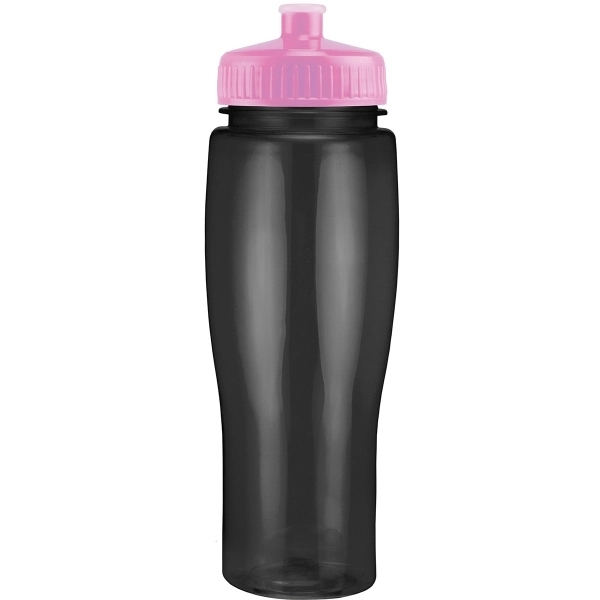 24oz Translucent Contour Bottle with Push Pull Lid - 24oz Translucent Contour Bottle with Push Pull Lid - Image 31 of 93