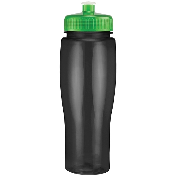 24oz Translucent Contour Bottle with Push Pull Lid - 24oz Translucent Contour Bottle with Push Pull Lid - Image 35 of 93