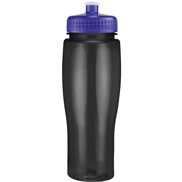 24oz Translucent Contour Bottle with Push Pull Lid - 24oz Translucent Contour Bottle with Push Pull Lid - Image 36 of 93