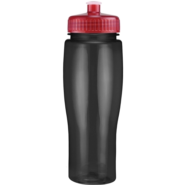 24oz Translucent Contour Bottle with Push Pull Lid - 24oz Translucent Contour Bottle with Push Pull Lid - Image 37 of 93