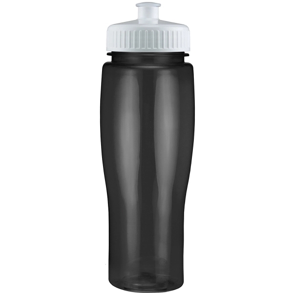 24oz Translucent Contour Bottle with Push Pull Lid - 24oz Translucent Contour Bottle with Push Pull Lid - Image 38 of 93