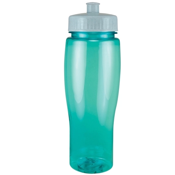24oz Translucent Contour Bottle with Push Pull Lid - 24oz Translucent Contour Bottle with Push Pull Lid - Image 43 of 93