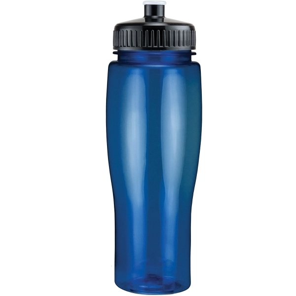 24oz Translucent Contour Bottle with Push Pull Lid - 24oz Translucent Contour Bottle with Push Pull Lid - Image 54 of 93