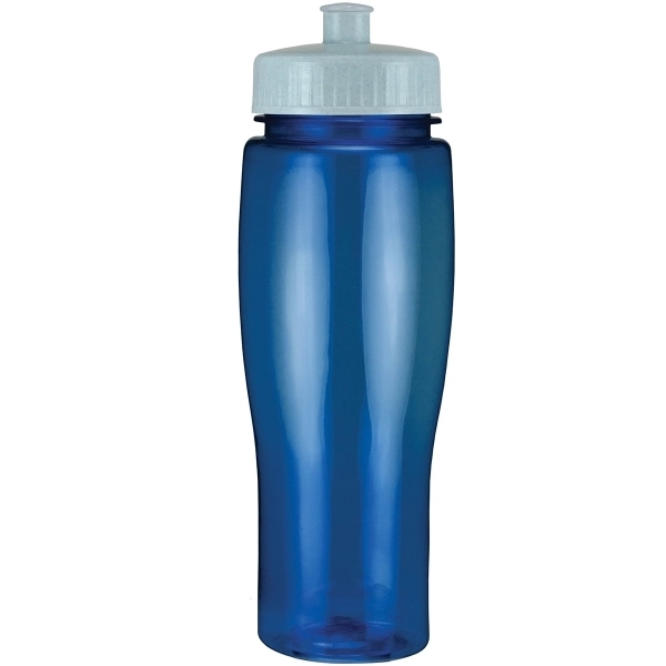 24oz Translucent Contour Bottle with Push Pull Lid - 24oz Translucent Contour Bottle with Push Pull Lid - Image 57 of 93