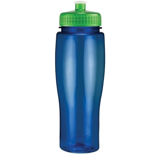 24oz Translucent Contour Bottle with Push Pull Lid - 24oz Translucent Contour Bottle with Push Pull Lid - Image 62 of 93