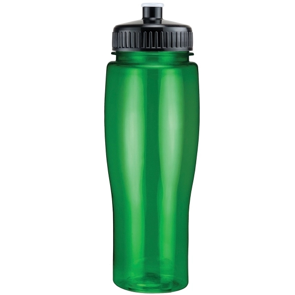 24oz Translucent Contour Bottle with Push Pull Lid - 24oz Translucent Contour Bottle with Push Pull Lid - Image 67 of 93