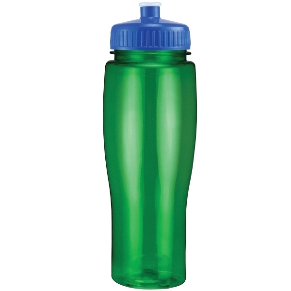 24oz Translucent Contour Bottle with Push Pull Lid - 24oz Translucent Contour Bottle with Push Pull Lid - Image 68 of 93
