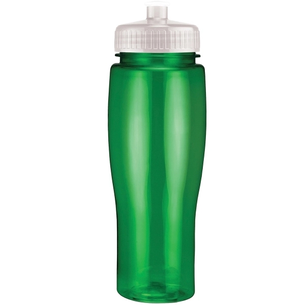 24oz Translucent Contour Bottle with Push Pull Lid - 24oz Translucent Contour Bottle with Push Pull Lid - Image 69 of 93