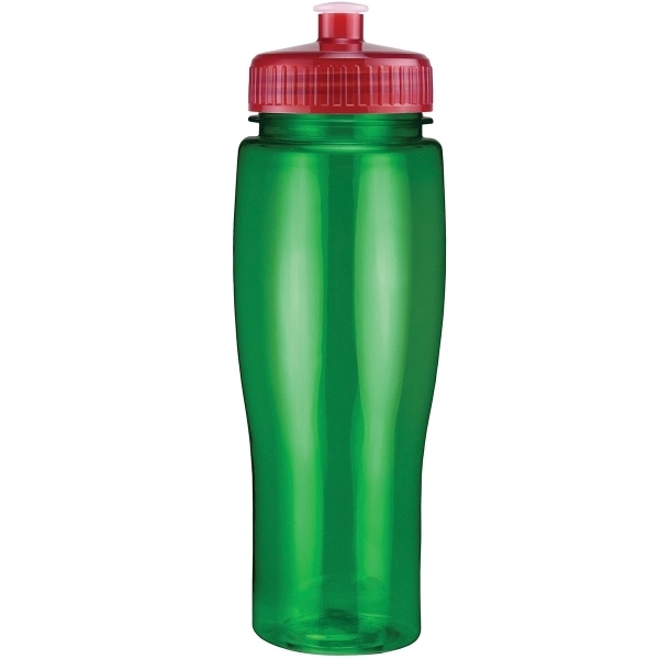 24oz Translucent Contour Bottle with Push Pull Lid - 24oz Translucent Contour Bottle with Push Pull Lid - Image 77 of 93