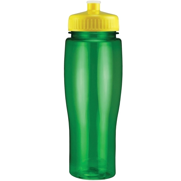 24oz Translucent Contour Bottle with Push Pull Lid - 24oz Translucent Contour Bottle with Push Pull Lid - Image 79 of 93