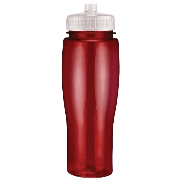 24oz Translucent Contour Bottle with Push Pull Lid - 24oz Translucent Contour Bottle with Push Pull Lid - Image 82 of 93