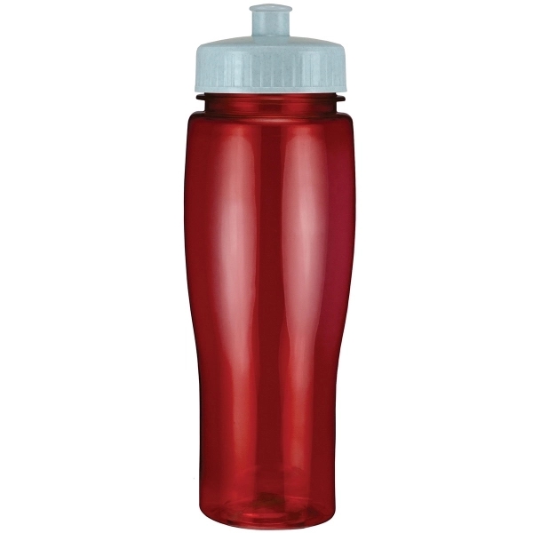 24oz Translucent Contour Bottle with Push Pull Lid - 24oz Translucent Contour Bottle with Push Pull Lid - Image 83 of 93