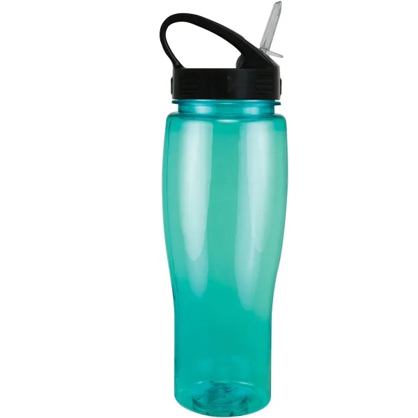 24oz Translucent Contour Bottle with Sport Sip Lid - 24oz Translucent Contour Bottle with Sport Sip Lid - Image 14 of 29