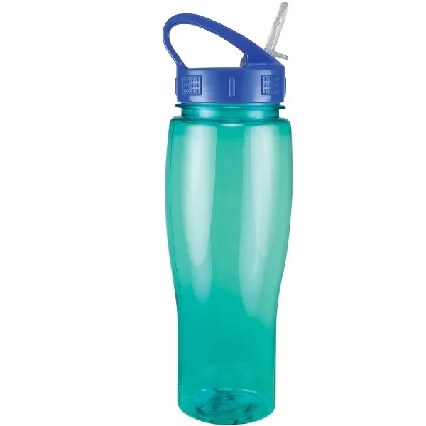 24oz Translucent Contour Bottle with Sport Sip Lid - 24oz Translucent Contour Bottle with Sport Sip Lid - Image 15 of 29