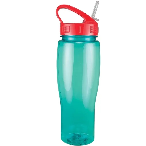 24oz Translucent Contour Bottle with Sport Sip Lid - 24oz Translucent Contour Bottle with Sport Sip Lid - Image 16 of 29