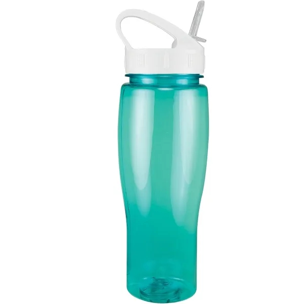 24oz Translucent Contour Bottle with Sport Sip Lid - 24oz Translucent Contour Bottle with Sport Sip Lid - Image 17 of 29