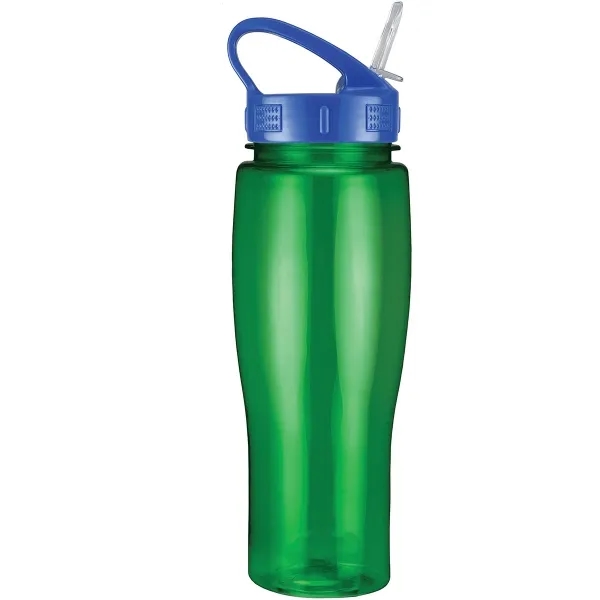 24oz Translucent Contour Bottle with Sport Sip Lid - 24oz Translucent Contour Bottle with Sport Sip Lid - Image 23 of 29