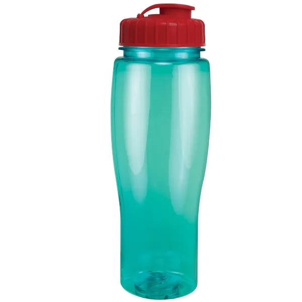 24oz Translucent Contour Bottle with Flip Top Lid - 24oz Translucent Contour Bottle with Flip Top Lid - Image 45 of 92