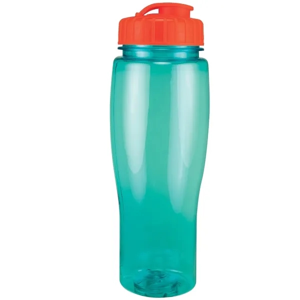 24oz Translucent Contour Bottle with Flip Top Lid - 24oz Translucent Contour Bottle with Flip Top Lid - Image 49 of 92