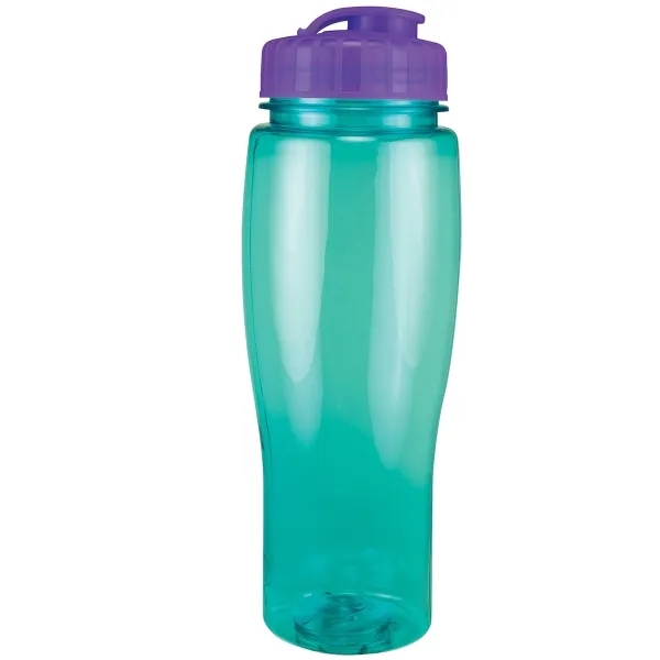 24oz Translucent Contour Bottle with Flip Top Lid - 24oz Translucent Contour Bottle with Flip Top Lid - Image 50 of 92