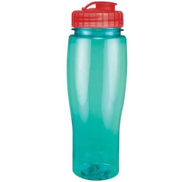 24oz Translucent Contour Bottle with Flip Top Lid - 24oz Translucent Contour Bottle with Flip Top Lid - Image 51 of 92