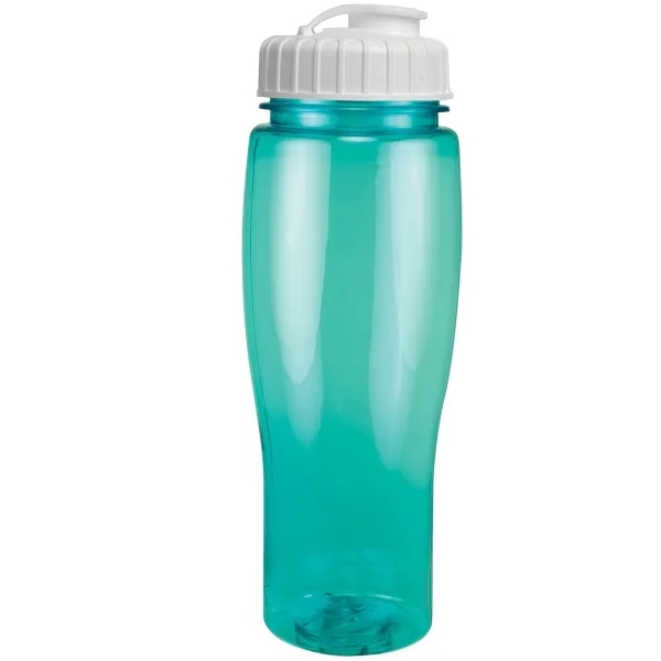 24oz Translucent Contour Bottle with Flip Top Lid - 24oz Translucent Contour Bottle with Flip Top Lid - Image 53 of 92