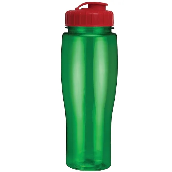 24oz Translucent Contour Bottle with Flip Top Lid - 24oz Translucent Contour Bottle with Flip Top Lid - Image 71 of 92