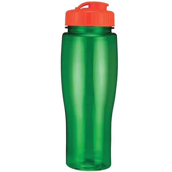 24oz Translucent Contour Bottle with Flip Top Lid - 24oz Translucent Contour Bottle with Flip Top Lid - Image 75 of 92
