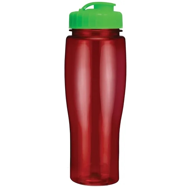 24oz Translucent Contour Bottle with Flip Top Lid - 24oz Translucent Contour Bottle with Flip Top Lid - Image 83 of 92