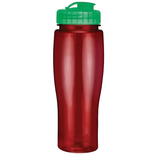 24oz Translucent Contour Bottle with Flip Top Lid - 24oz Translucent Contour Bottle with Flip Top Lid - Image 87 of 92