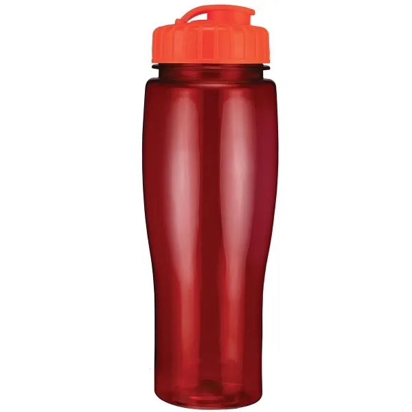 24oz Translucent Contour Bottle with Flip Top Lid - 24oz Translucent Contour Bottle with Flip Top Lid - Image 88 of 92